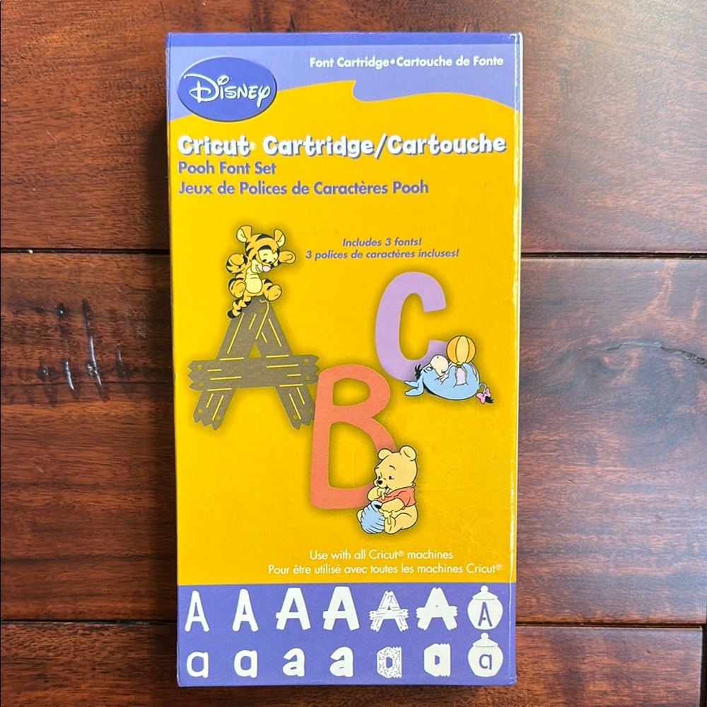 Disney Cricuit Cartridge Winnie the Pooh